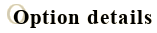 Option details